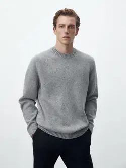 پلیور مردانه خاکستری آنتراسیت ماسیمودوتی