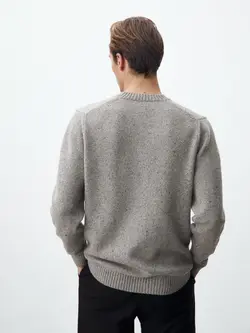 پلیور مردانه خاکستری آنتراسیت ماسیمودوتی