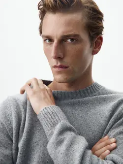 پلیور مردانه خاکستری آنتراسیت ماسیمودوتی