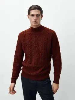پلیور مردانه آجری ماسیمودوتی
