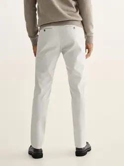 شلوار کتان مردانه سفید ماسیمودوتی