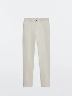 شلوار کتان مردانه سفید ماسیمودوتی