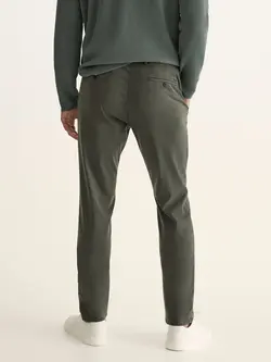 شلوار کتان مردانه خاکی ماسیمودوتی