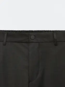 شلوار کتان مردانه خاکستری ماسیمودوتی