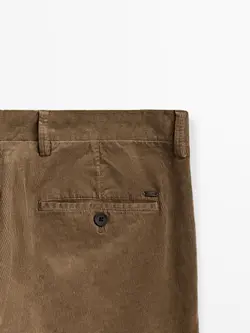 شلوار کتان مردانه شسته ماسیمودوتی