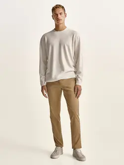 شلوار کتان مردانه بژ ماسیمودوتی