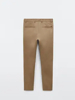 شلوار کتان مردانه بژ ماسیمودوتی