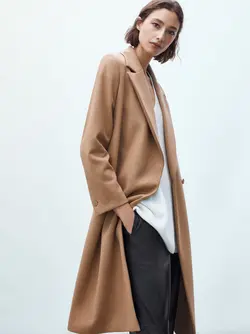 پالتو زنانه شتری ماسیمودوتی