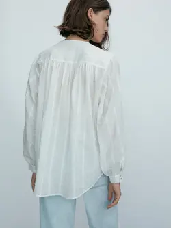 شومیز زنانه سفید ماسیمودوتی