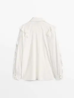 شومیز زنانه سفید ماسیمودوتی