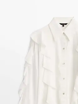 شومیز زنانه سفید ماسیمودوتی