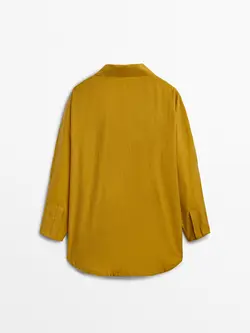 شومیز زنانه خردلی ماسیمودوتی