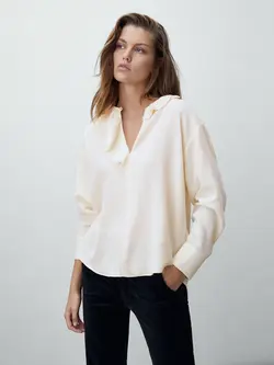 شومیز زنانه بژ ماسیمودوتی