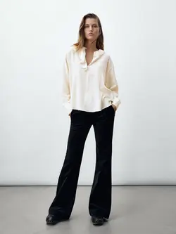 شومیز زنانه بژ ماسیمودوتی