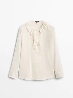 شومیز زنانه بژ ماسیمودوتی