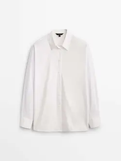 شومیز زنانه سفید ماسیمودوتی