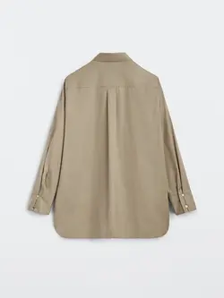 شومیز زنانه قهوه ای روشن ماسیمودوتی