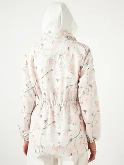 بارانی کوتاه طرح دار زنانه ال سی وایکیکی