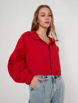 بارانی کوتاه کلاه دار زنانه ال سی وایکیکی