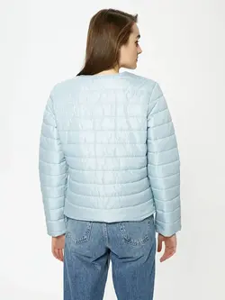 کاپشن کوتاه پفی زیپ دار زنانه ال سی وایکیکی