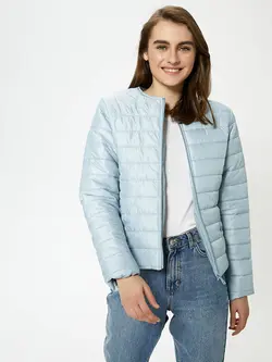 کاپشن کوتاه پفی زیپ دار زنانه ال سی وایکیکی