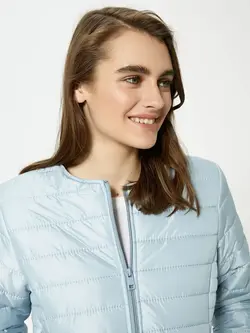 کاپشن کوتاه پفی زیپ دار زنانه ال سی وایکیکی