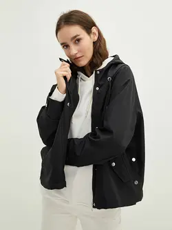 کاپشن کلاه دار زنانه ال سی وایکیکی