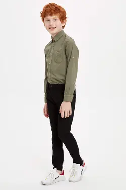 پیراهن جیب دار پسرانه دفاکتو