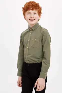 پیراهن جیب دار پسرانه دفاکتو