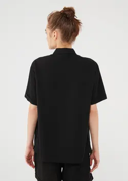 شومیز جیب دار آستین کوتاه زنانه ماوی