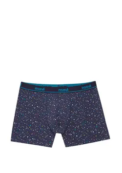 شورت باکسر طرح دار مردانه ماوی