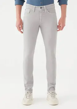 شلوار کتان مردانه ماوی