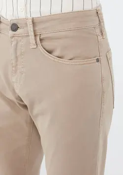 شلوار کتان راسته مردانه ماوی