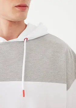 هودی آستین کوتاه مردانه ماوی