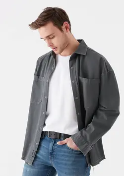 کمربند چرم مردانه ماوی