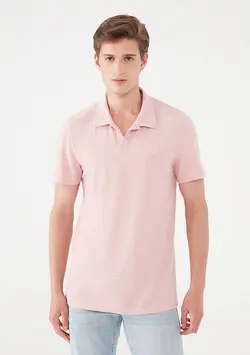 پولوشرت آستین کوتاه جذب مردانه ماوی