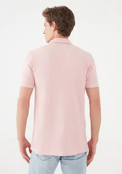 پولوشرت آستین کوتاه جذب مردانه ماوی