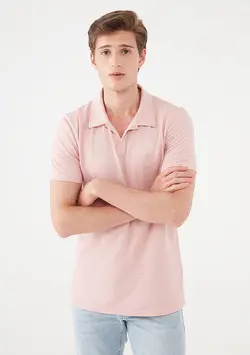 پولوشرت آستین کوتاه جذب مردانه ماوی