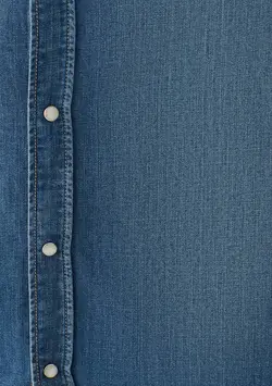 پیراهن آستین بلند جین مردانه ماوی