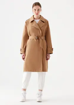 بارانی بلند زنانه ماوی