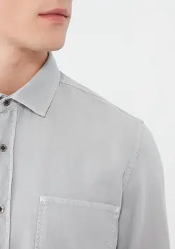 پیراهن جیب دار جذب مردانه ماوی