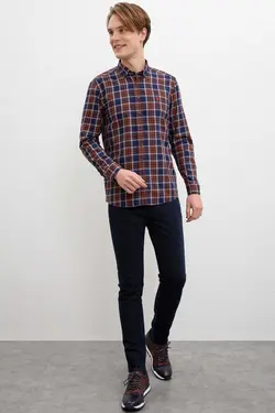 پیراهن چهارخانه مردانه یو اس پولو