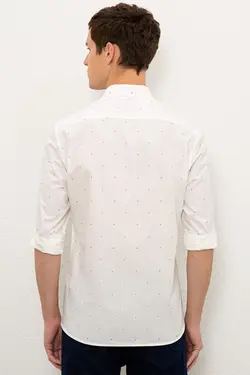 پیراهن نخی جذب مردانه یو اس پولو