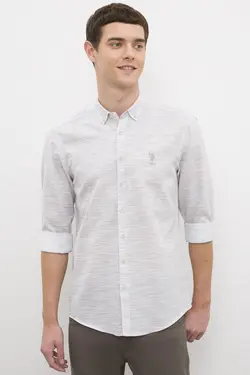 پیراهن آستین بلند مردانه یو اس پولو