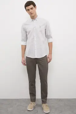 پیراهن آستین بلند مردانه یو اس پولو