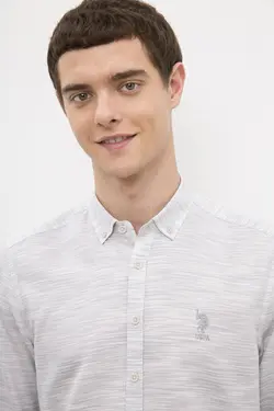 پیراهن آستین بلند مردانه یو اس پولو