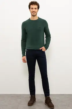 شلوار کتان جذب مردانه یو اس پولو