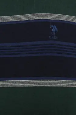 پلیور بافت نخی مردانه یو اس پولو