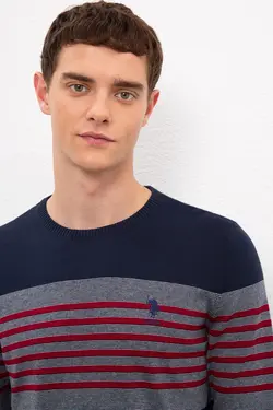 پلیور نخی مردانه یو اس پولو