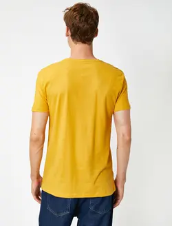 تی شرت یقه هفت ساده زنانه کوتون